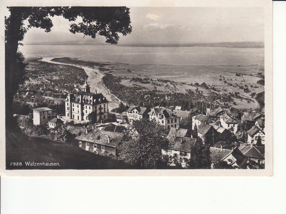 Cartoline postali: Walzenhausen 1928 – Usato da Bürglen TG venduto da StampGraf