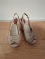 Sommerliche Keilsandalen, Tommy Hilfiger, Gr. 39 in Beige