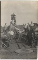 Landwirtschaft/Arbeiter 1920 Saline/Salzabbau? VD?