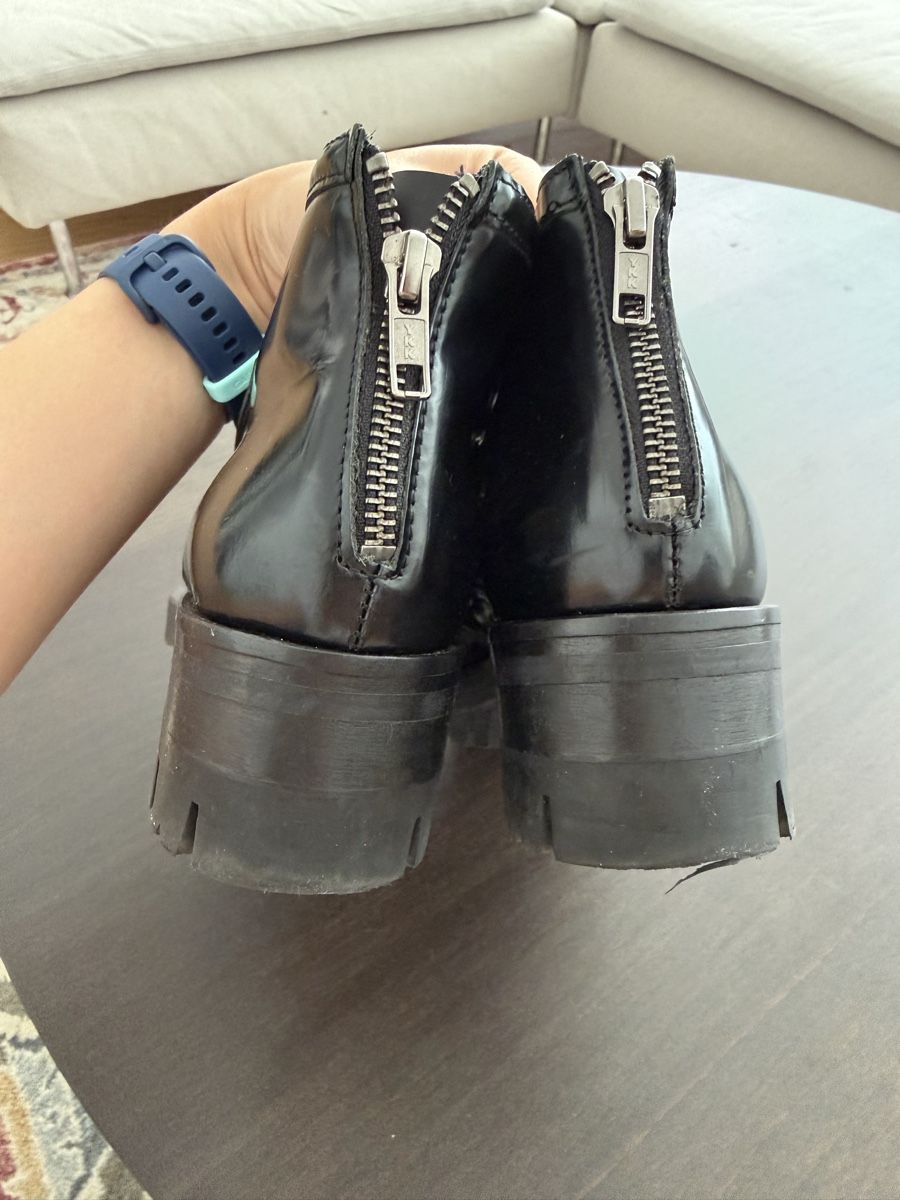 Scarpe da donna: Sandro Paris boots black leather perfect condition – Nuovo (secondo la descrizione) da Olten venduto da Solongoo 4