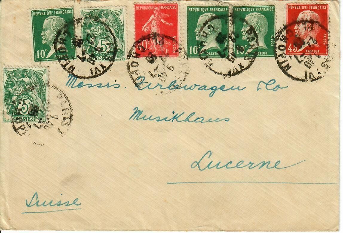 Tous les timbres: Brief, Frankreich – D'occasion à Hochdorf par Ziegel-16