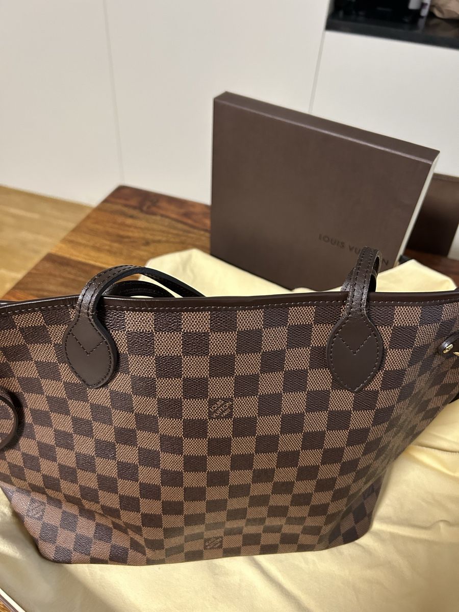 Louis Vuitton Taschen für Damen: Louis Vuitton Damier Ebene Neverfull MM – Gebraucht aus Zürich von Nutla 4