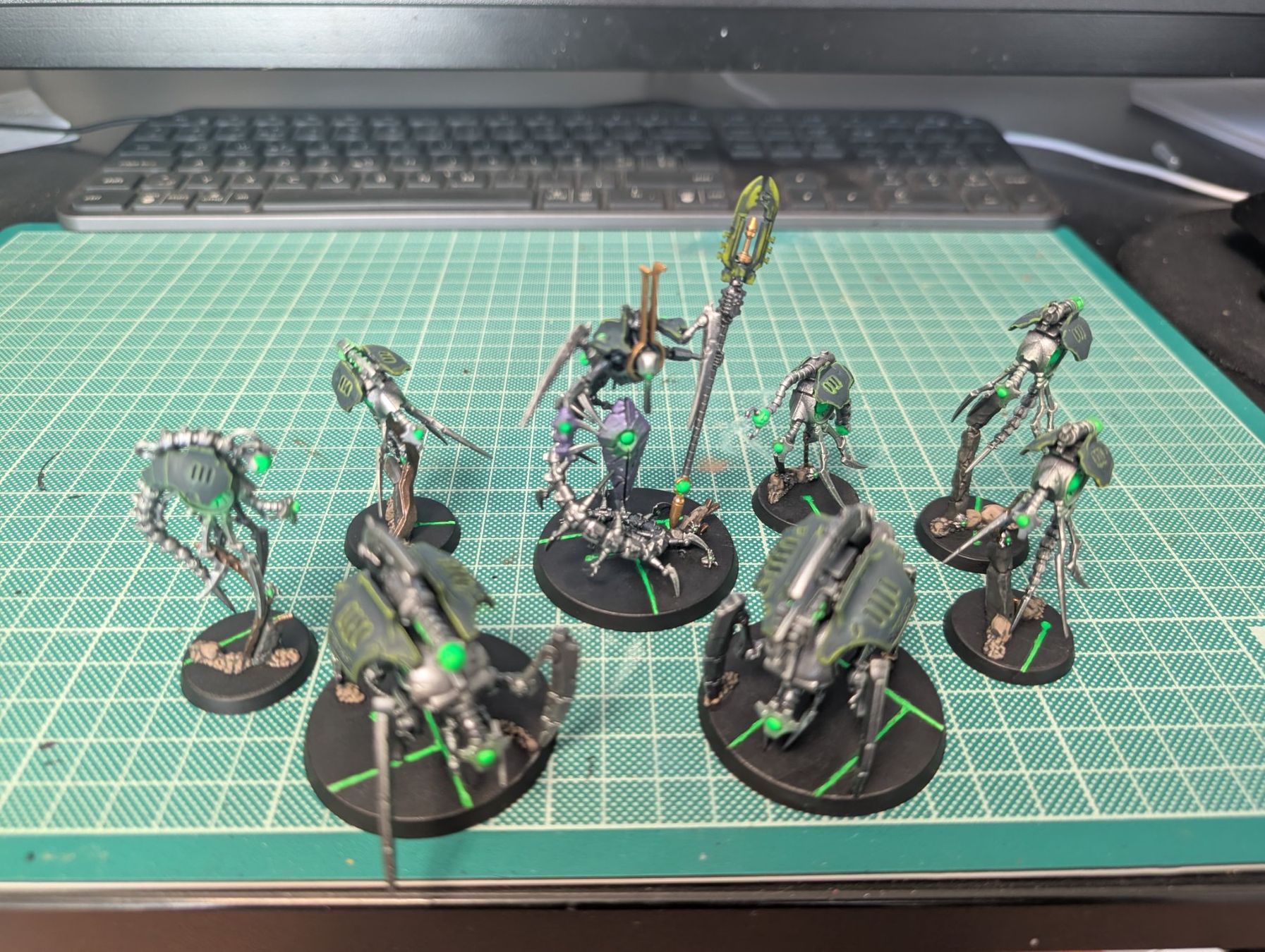 Modellbausätze & Standmodelle: Warhammer - Canoptek Circle Necron Kill Team painted – Gebraucht aus Aigle von Barne
