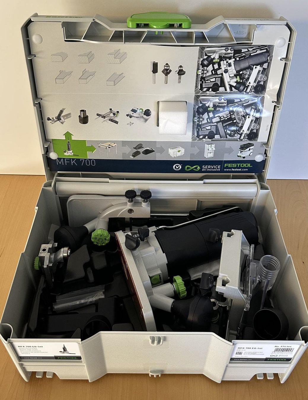 Festool Tutti gli attrezzi: Festool - MFK 700 EQ-Set / Nr. 574364 – Usato da Dielsdorf venduto da Empowered 3