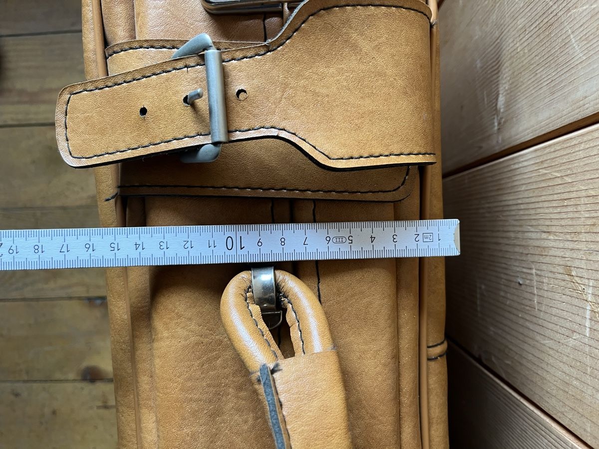 Valigie: Retro Reisekoffer aus Leder – Usato da Escholzmatt venduto da Stern777 3