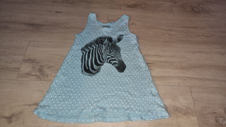 Süsses Sommershirt Zebra 128 Mädchen