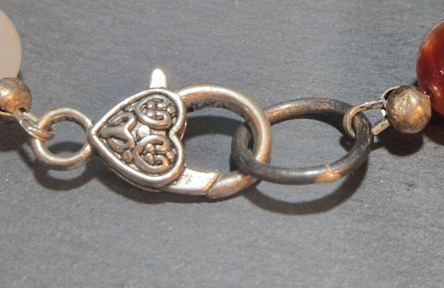 Catenine: Karneol / Achat Edelstein-Kette – Usato da Winterthur venduto da Sadega 4