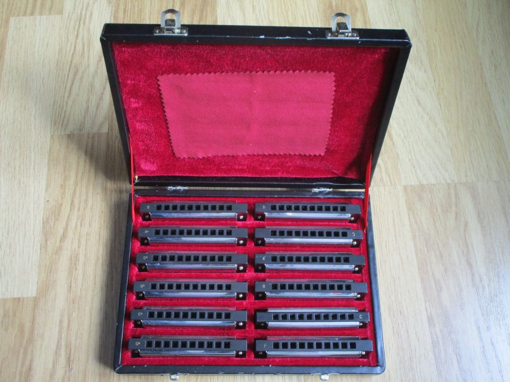 Harley benton deals blues harmonica set