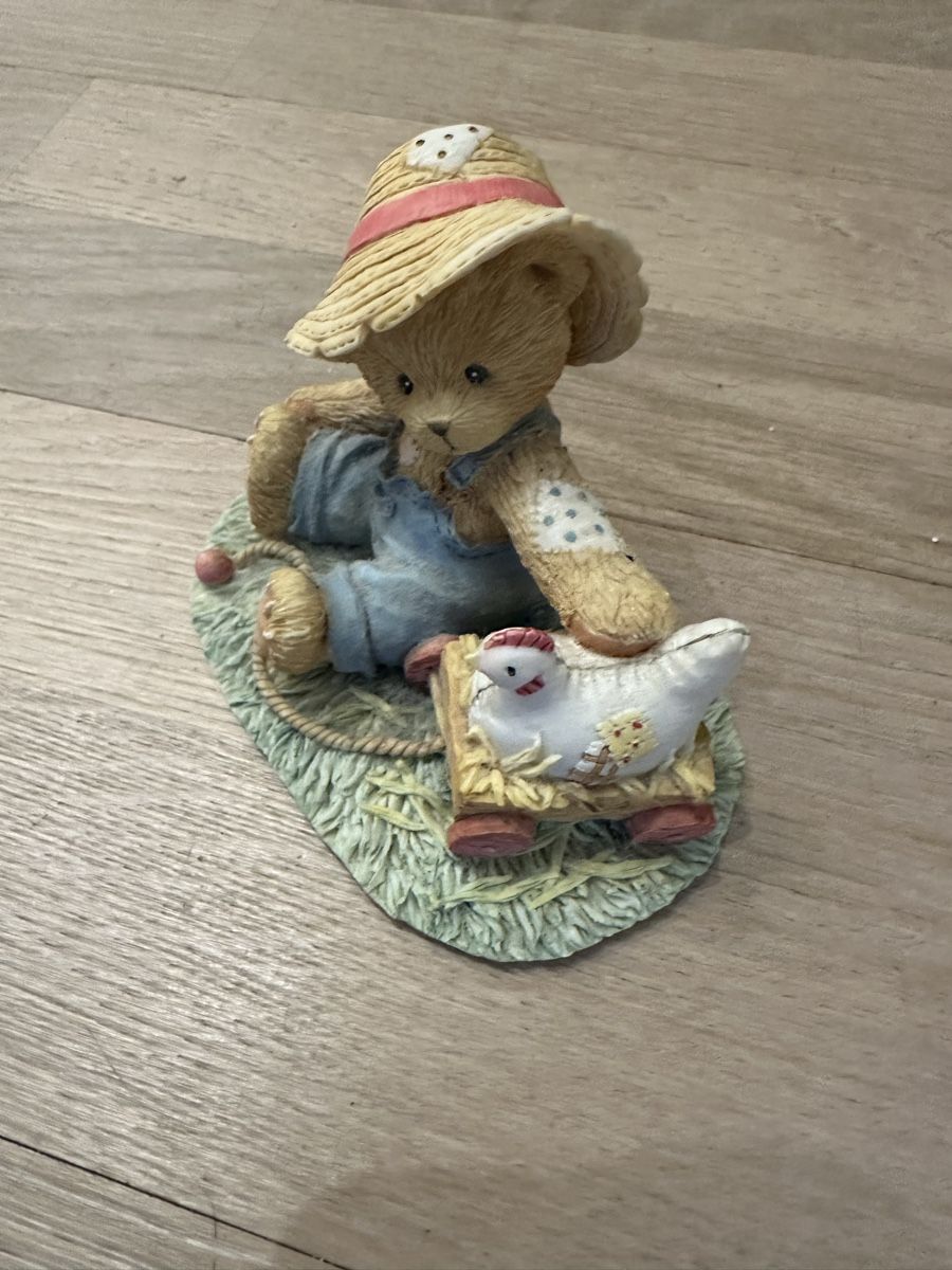 Statuette: Cherished Teddies - henry 'celebrating spring with you – Usato da Winkel venduto da zucchetti