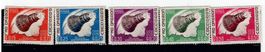 Briefmarken 5x Paraguay