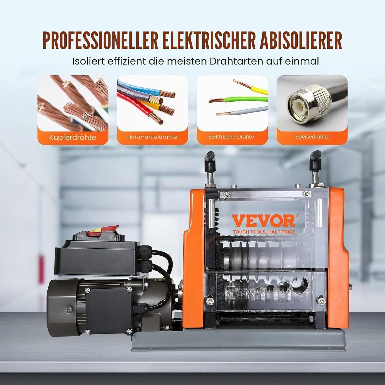 Tutte le macchine: VEVOR Kabelabisoliermaschine – Nuovo e nell'imballaggio originale da Bottighofen venduto da zaap 2