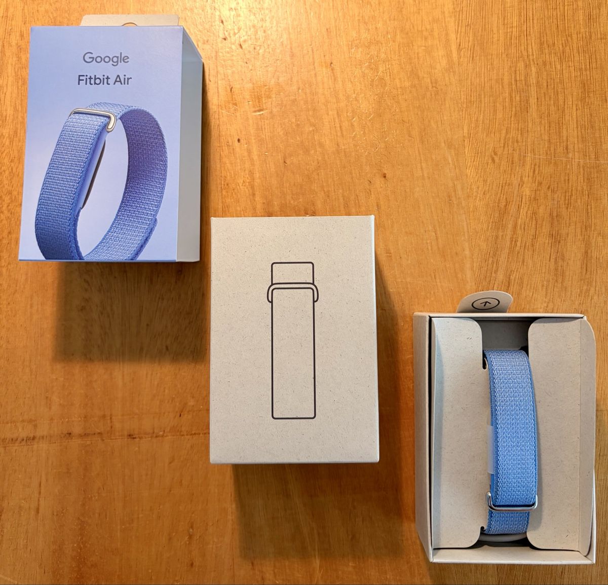Armbänder & -reifen: Google Fitbit Air mit Originalverpackung und Garantie – Gebraucht aus Zürich von Thymian82 1