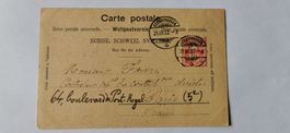 Carte postale Weltpostverein 1902