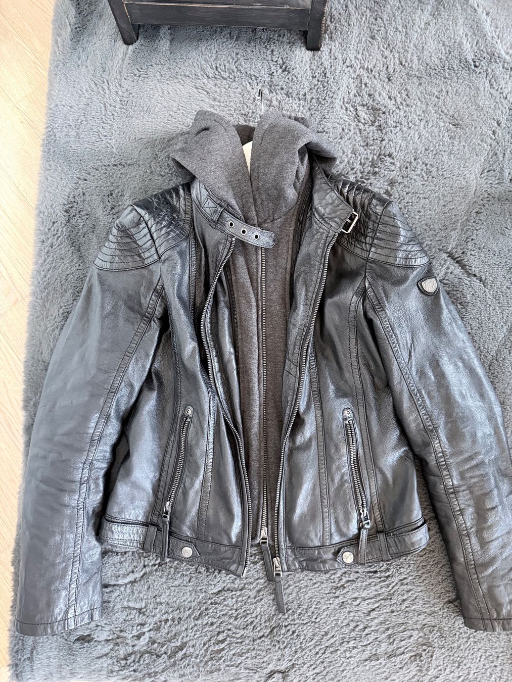 Giacche: Gipsy Lederjacke mit Kapuze – Usato da Dietikon venduto da rob_s6wl 3