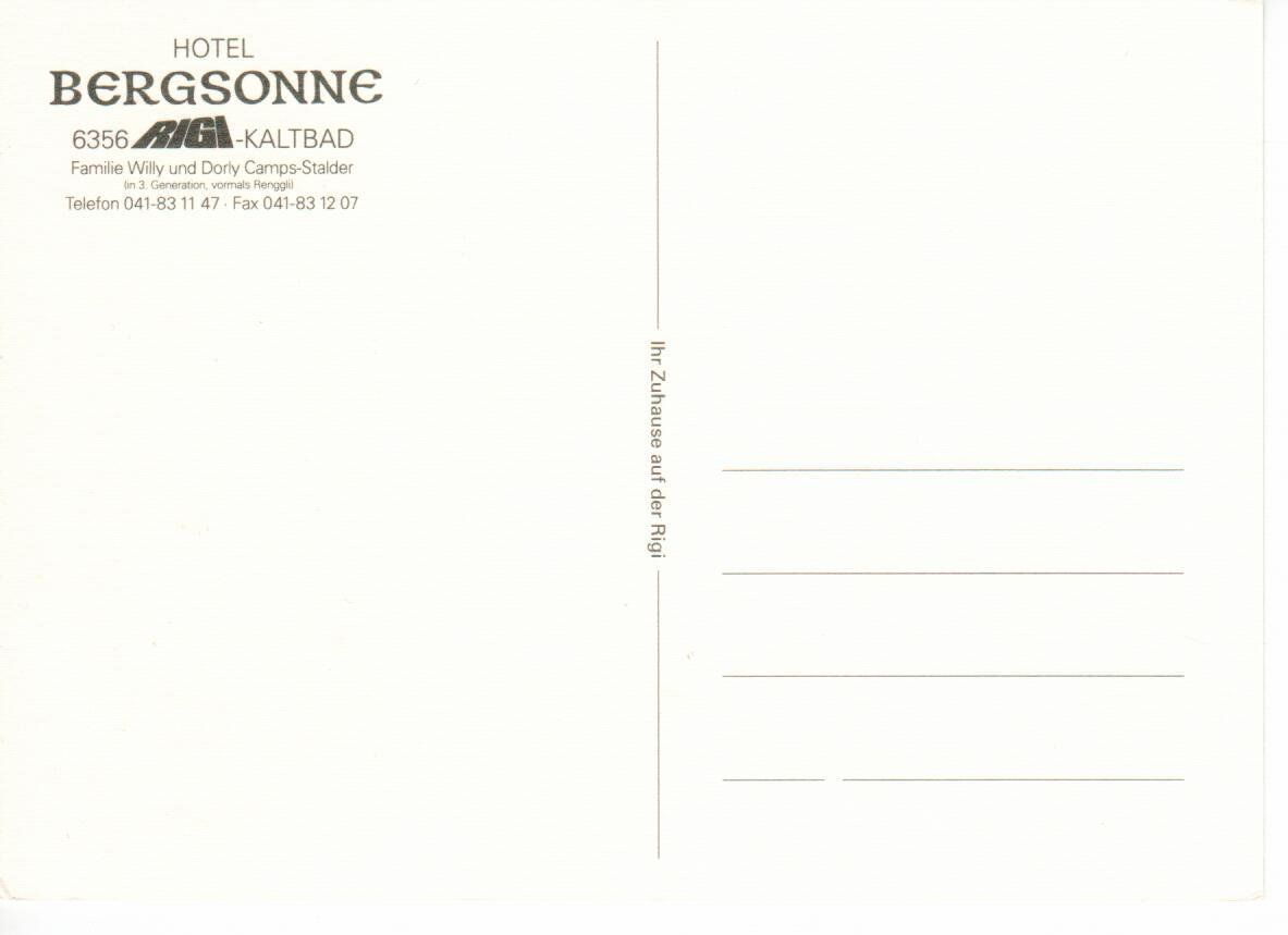 Cartoline postali: Rigi – Usato da Wolhusen venduto da Curver9 1