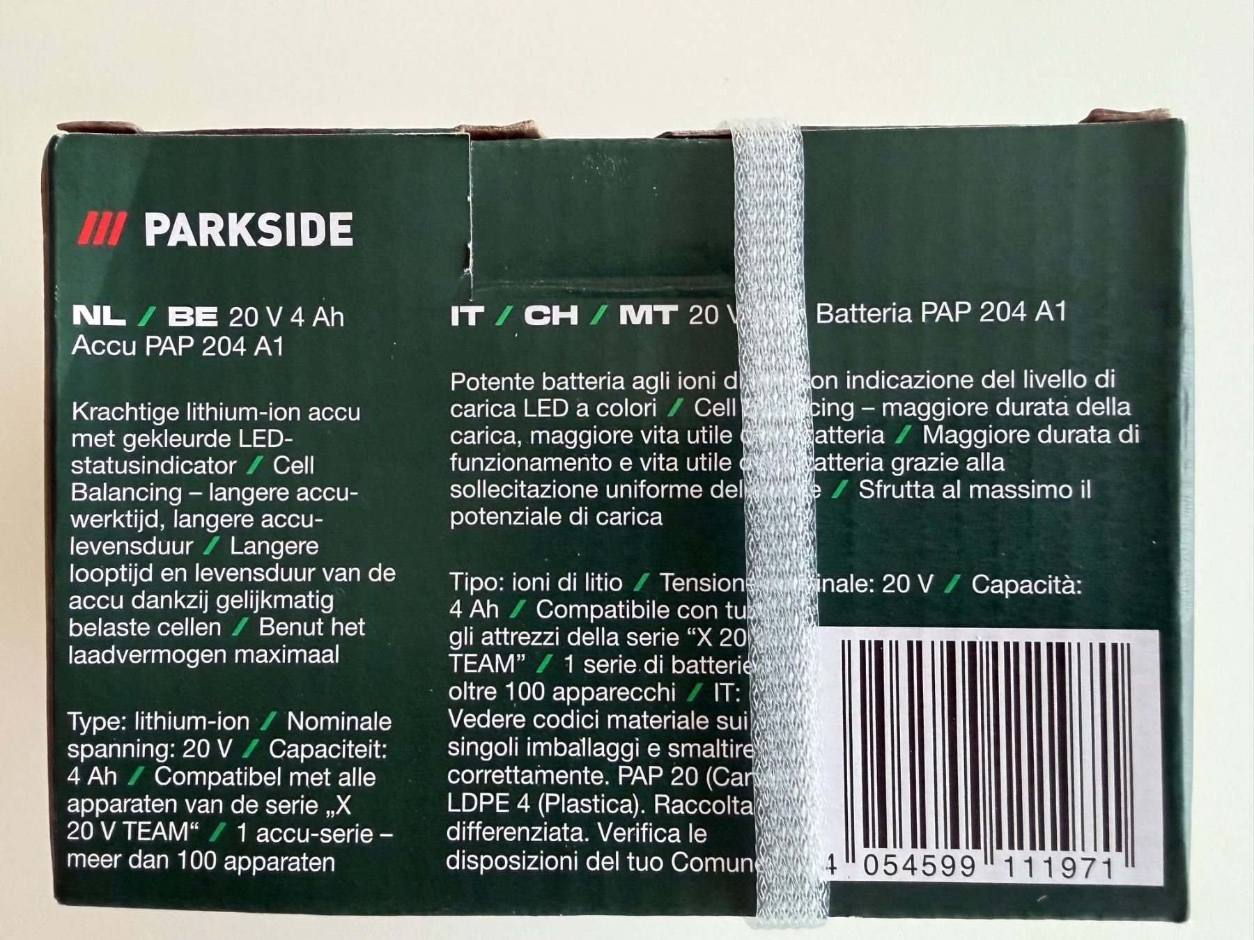 Parkside Akkus & Batterien: Batterie Parkside 20V / 4Ah – Neu und originalverpackt aus St-Gingolph von GoldenKeys 2