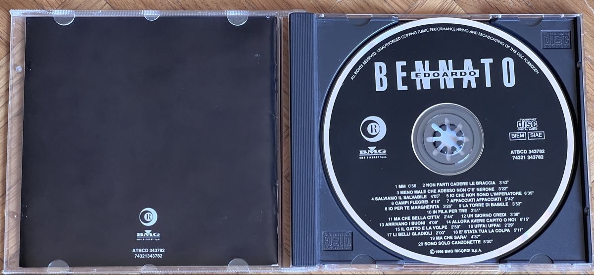 CD: Edoardo Bennato All The Best – Usato da Dino venduto da ani_ypr9 1