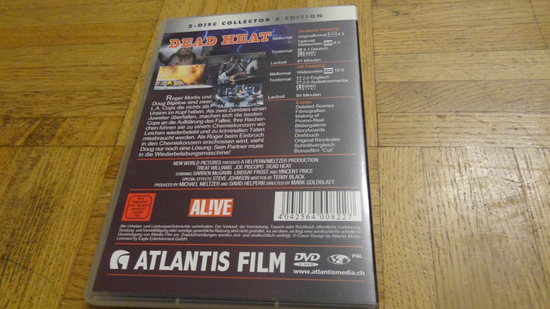Tutti i DVDs: Dead Heat - 2 Disc Collector's Edition DVD – Usato da Olten venduto da Disc-Verkauf 2