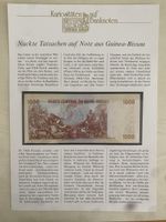 Kuriositäten auf Banknoten Guinea