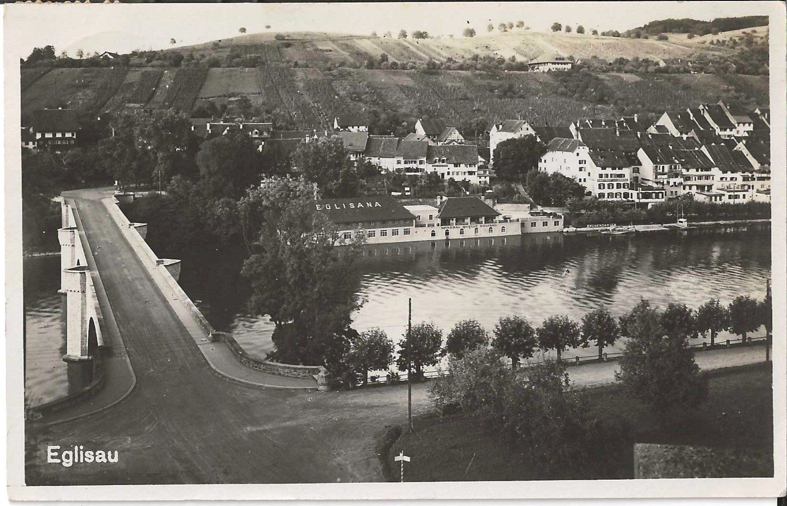 Cartoline postali: Karte Eglisau 1930 – Usato da Zürich venduto da Philacat11