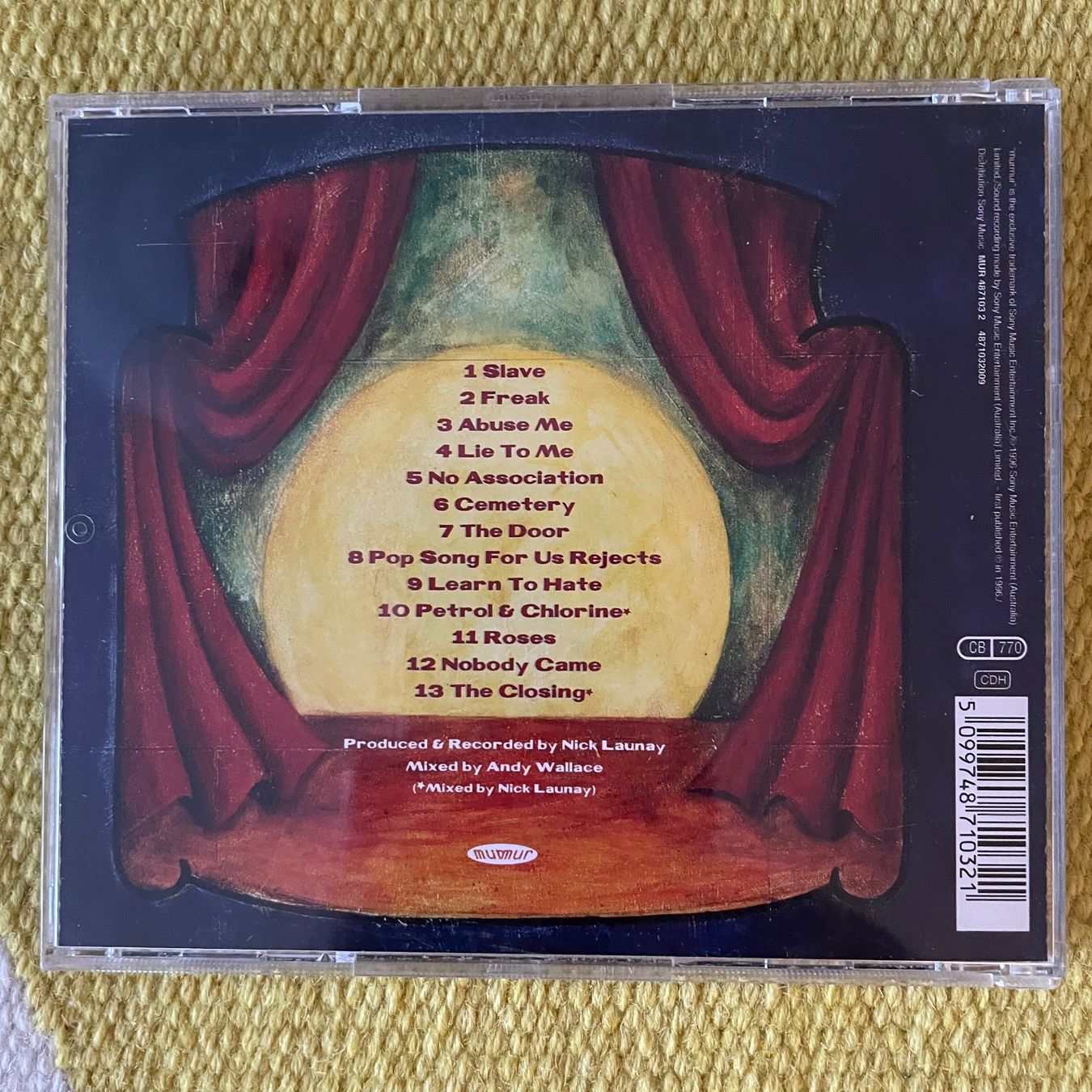 CD: SILVERCHAIR-FREAK SHOW – Usato da Rorschacherberg venduto da CD-Roli 1