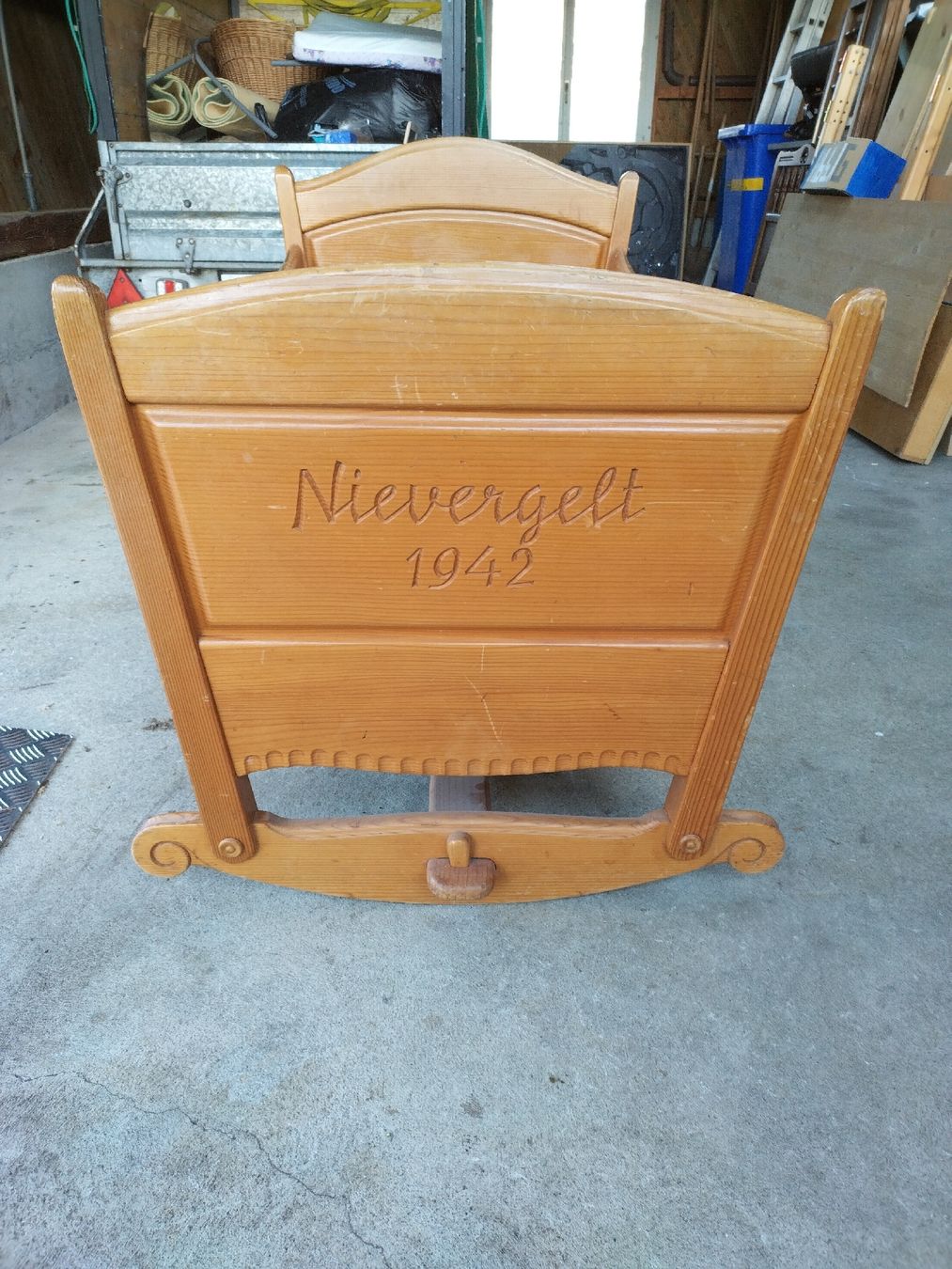 Wippen & Schaukeln: Kinderwiege von1942 – Gebraucht aus Arnegg von Arnrom 3