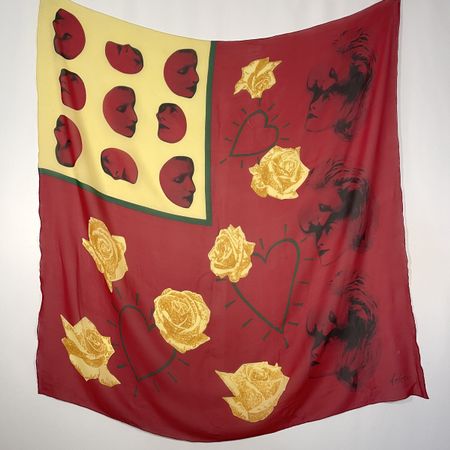 FABRIC FRONTLINE Silk Scarf