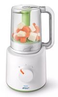Avent 2-in-1 Dampfgarer und Mixer SCF870/20 weiss
