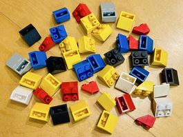 LEGO Bausteine schräg