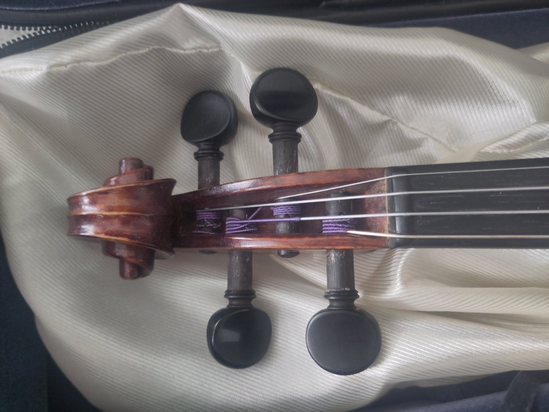 Musikinstrumente: 4/4 Geige mit Wunderlich Bogen und Geigenkasten – Gebraucht aus Langenthal von antikeshuhn 3