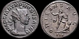 Probus – Antoninian aus Lugdunum, ORIENS AVG