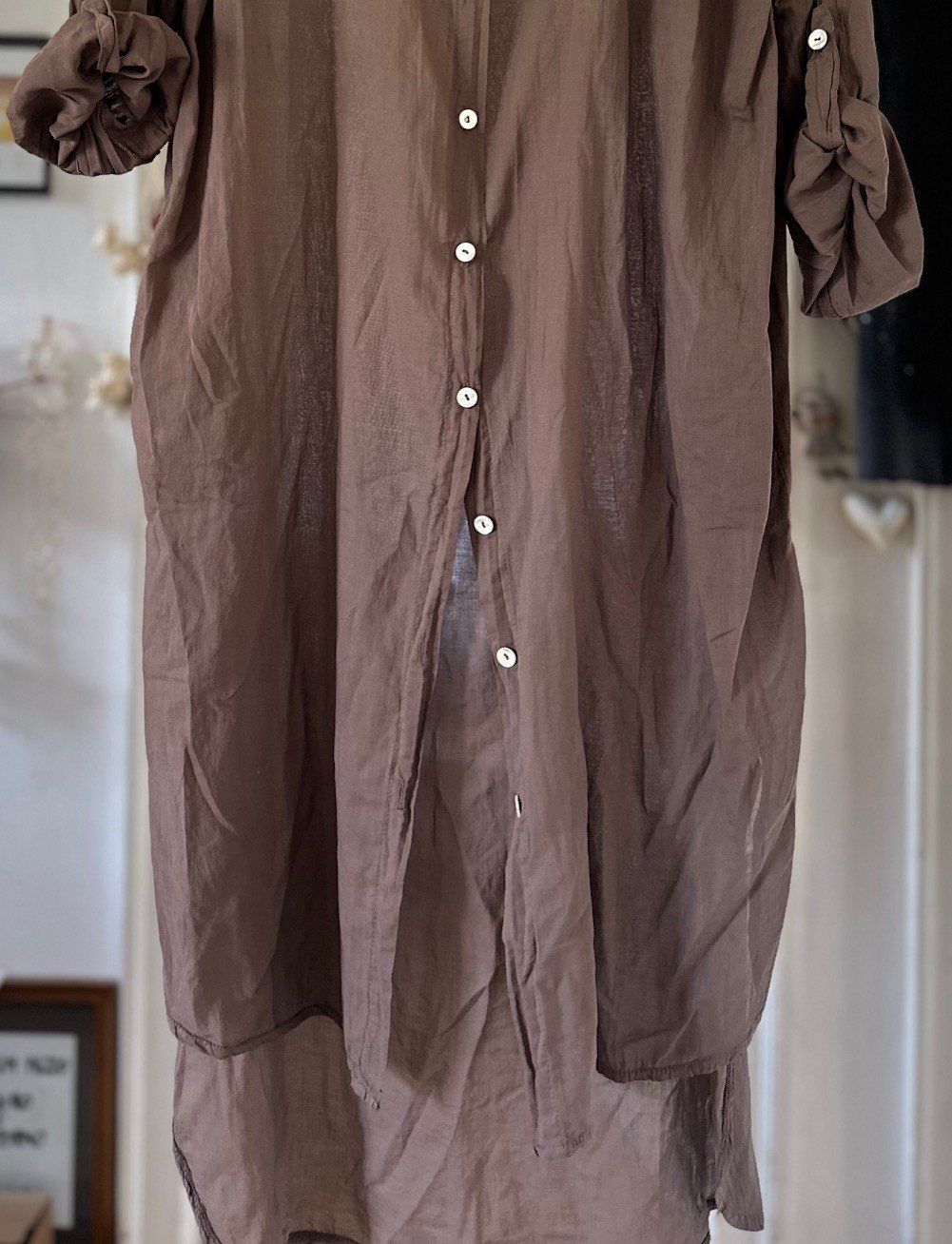 Blusen: LONGUE CHEMISE SUPER LEGÈRE! M – Neu und originalverpackt aus Locarno von NicoNion 2