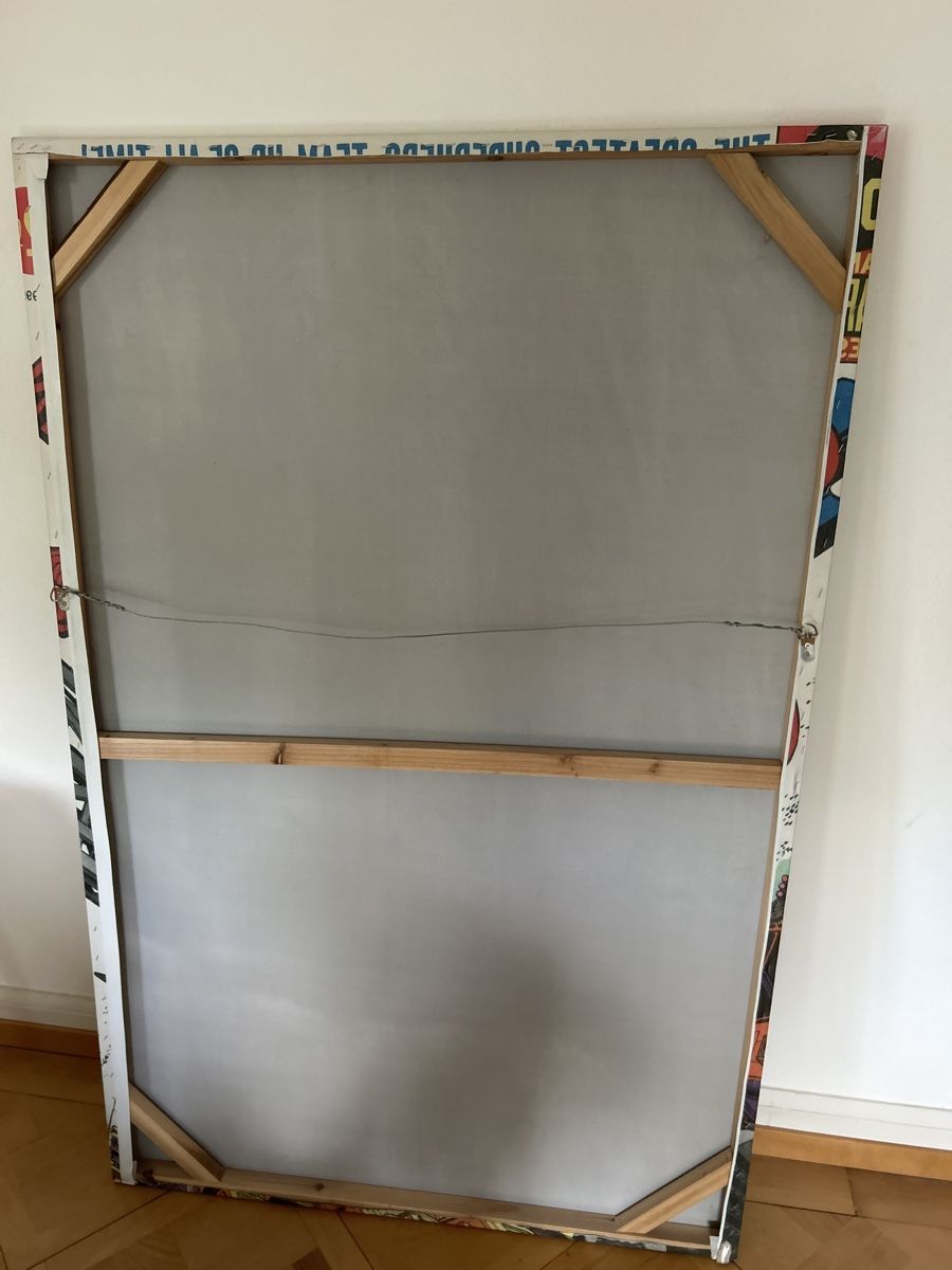 Foto & Immagini: Marvel Bild Leinwand Superman Spiderman – Usato da Bern venduto da floorball_zoro 3