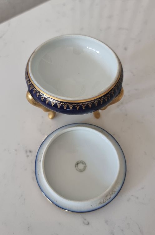 Lot De 2 Coffrets à Bijoux En Porcelaine Berger Italy - Vintage Neuf Sans Emballage