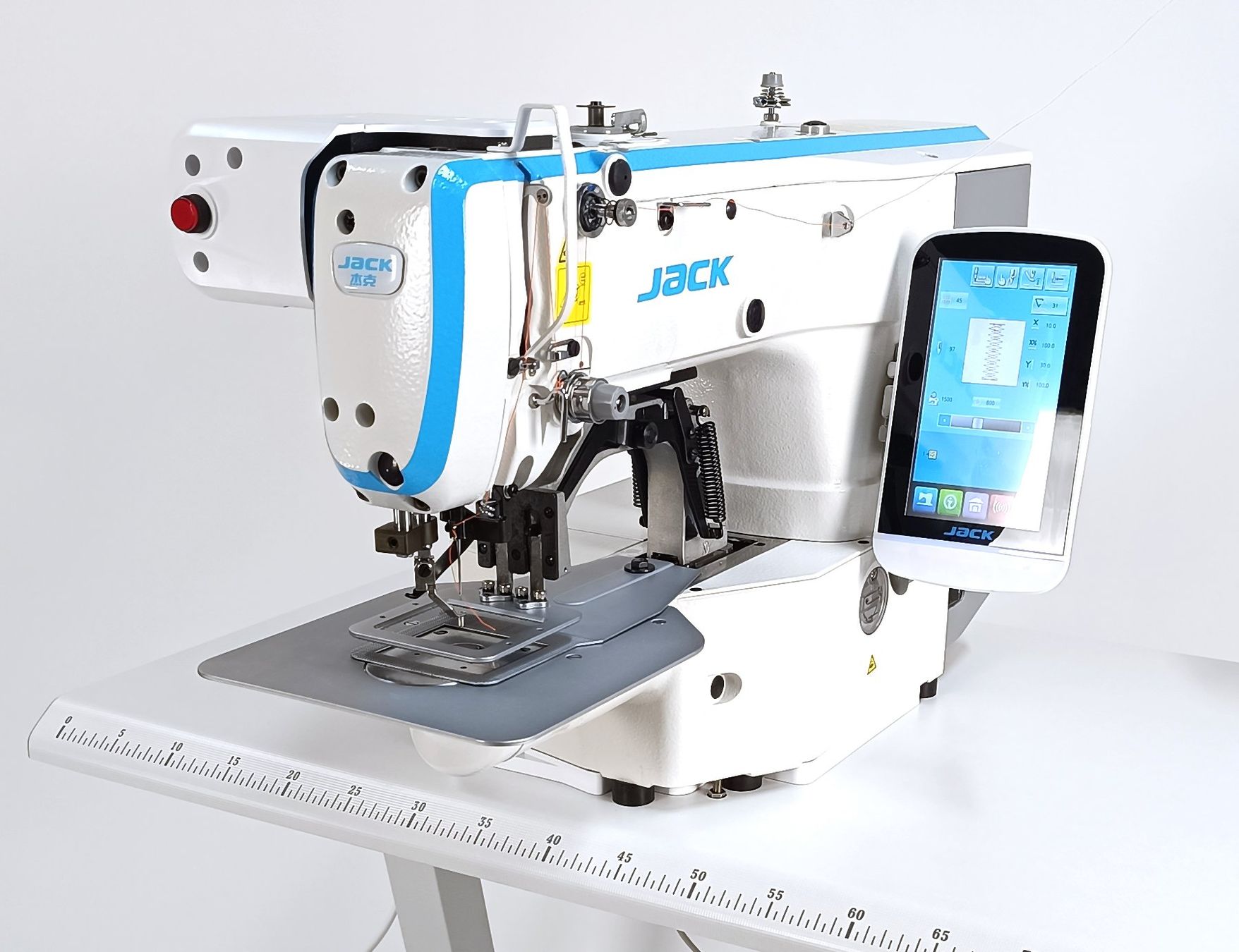 Macchine da cucire: JACK T1906GH-D Riegel - Industrienähmaschine – Nuovo e nell'imballaggio originale da Rehetobel venduto da dani034