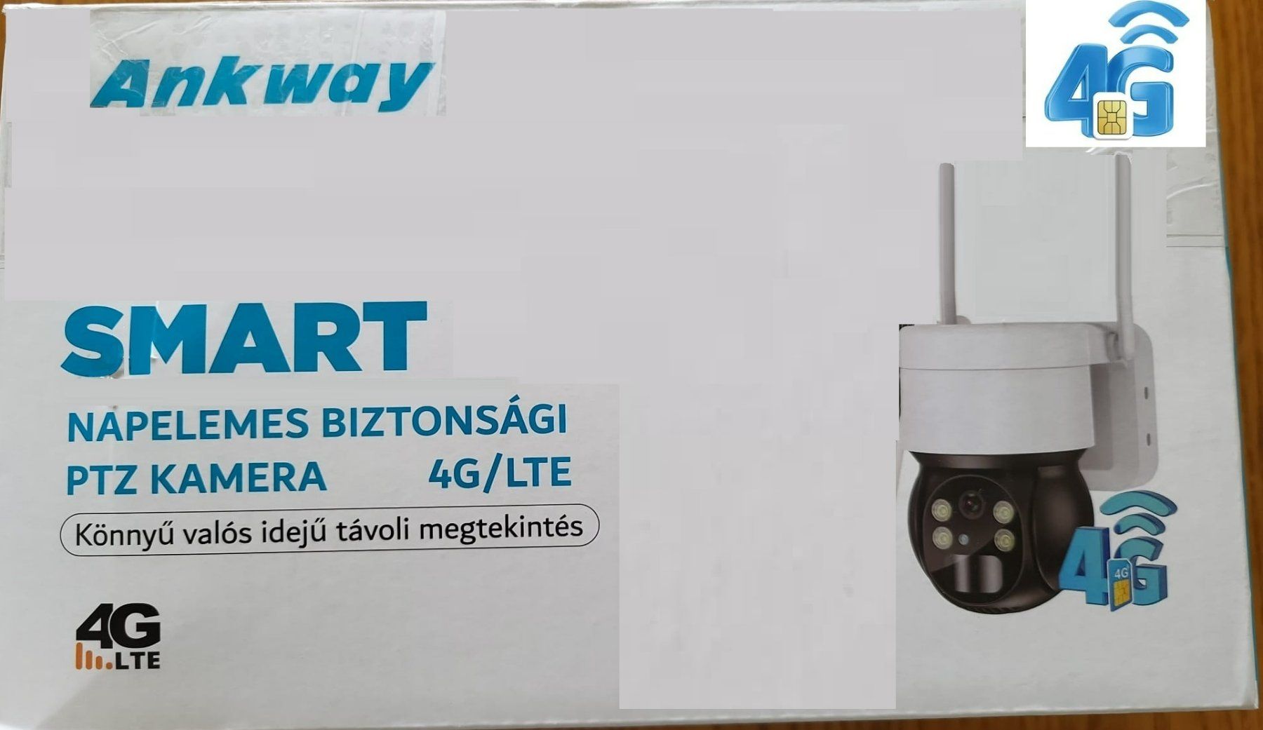 Fotocamera: ANKWAY Solar PTZ Camera durch SIM Karte – Nuovo e nell'imballaggio originale da Zuchwil venduto da Beppe_25.3