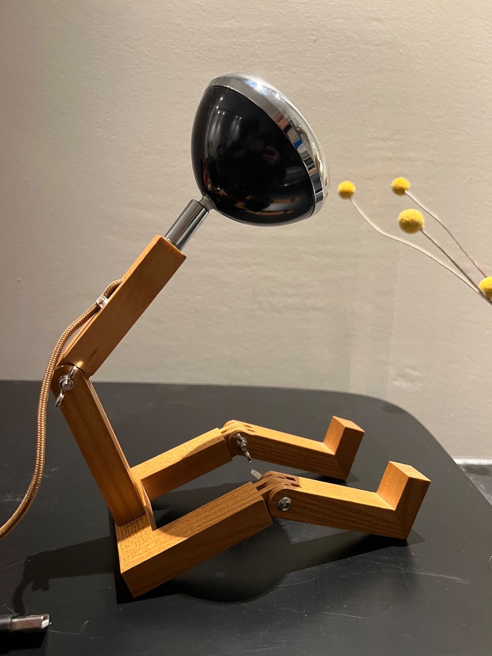Lampade: Piffany Copenhagen Mini Mr. Wattson Schwarz – Usato da Jona venduto da Sariksa 1