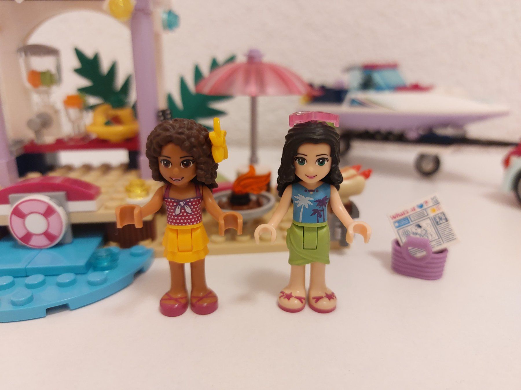 Lego Giocattoli: LEGO Friends 41316 Andreas Rennboot-Transporter – Usato da Balterswil venduto da Steineparadies 4
