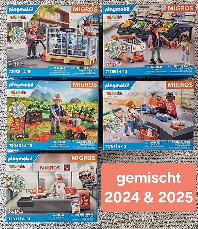Playmobil Giocattoli: Playmobil Mania, diverse Sets, OVP – Usato da Islikon venduto da tsch73