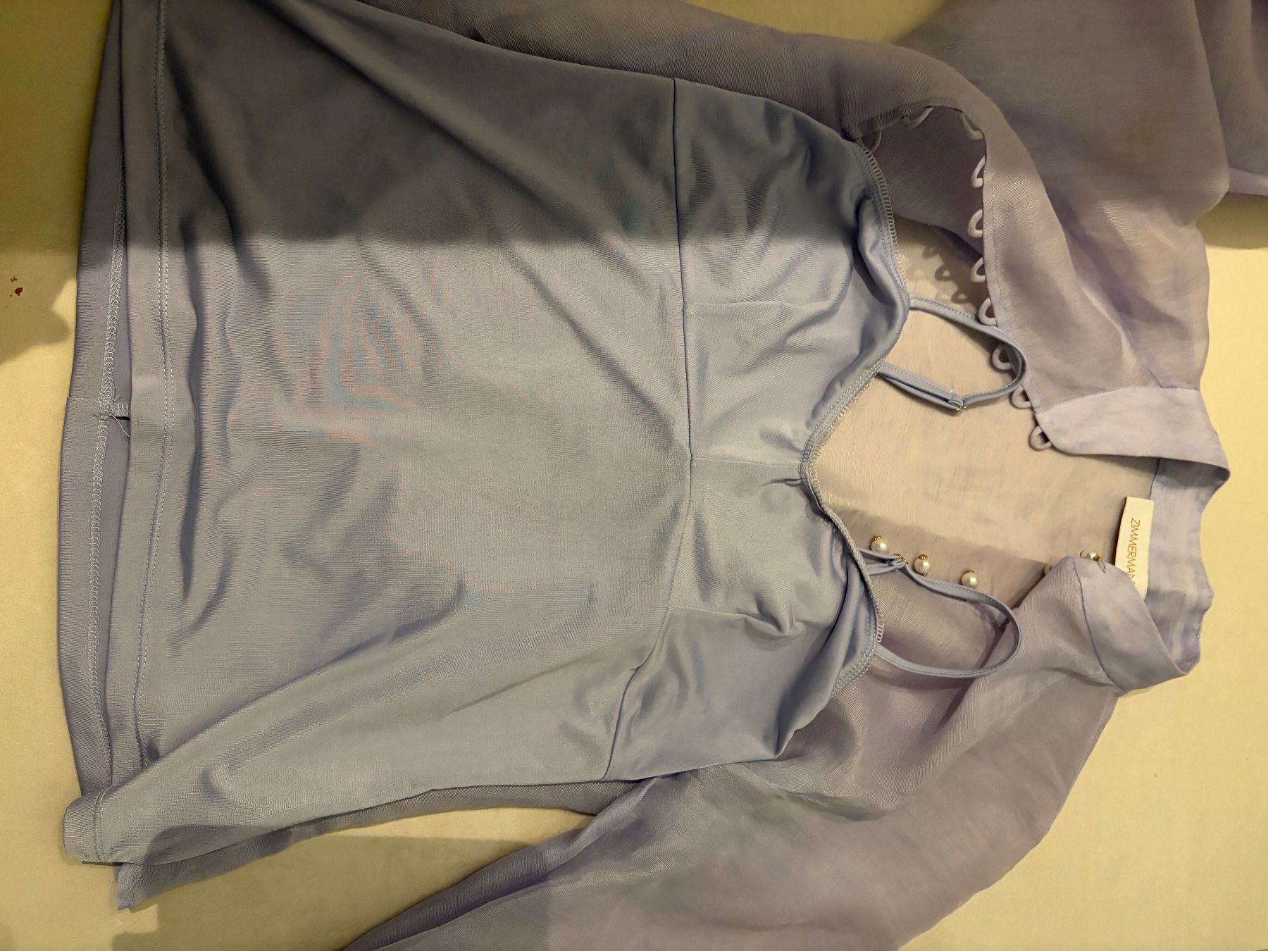 Zimmermann Chemisiers: Zimmermann Bluse lila – Neuf (Voir description) à Zürich par fab_lhd9 3
