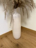 Grosse Keramikvase in Creme / Beige von Manor