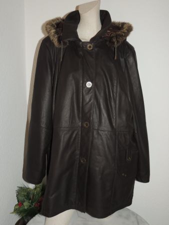 EXKLUSIVE JACKE "QUEENSWAY" 100% NAPPALEDER NP 369CHF NEU L