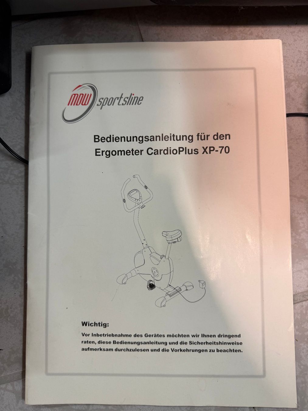Hometrainer: Homtrainer "Ergometer CardioPlus XP-70" – Gebraucht aus Wilderswil von Firemark51 2