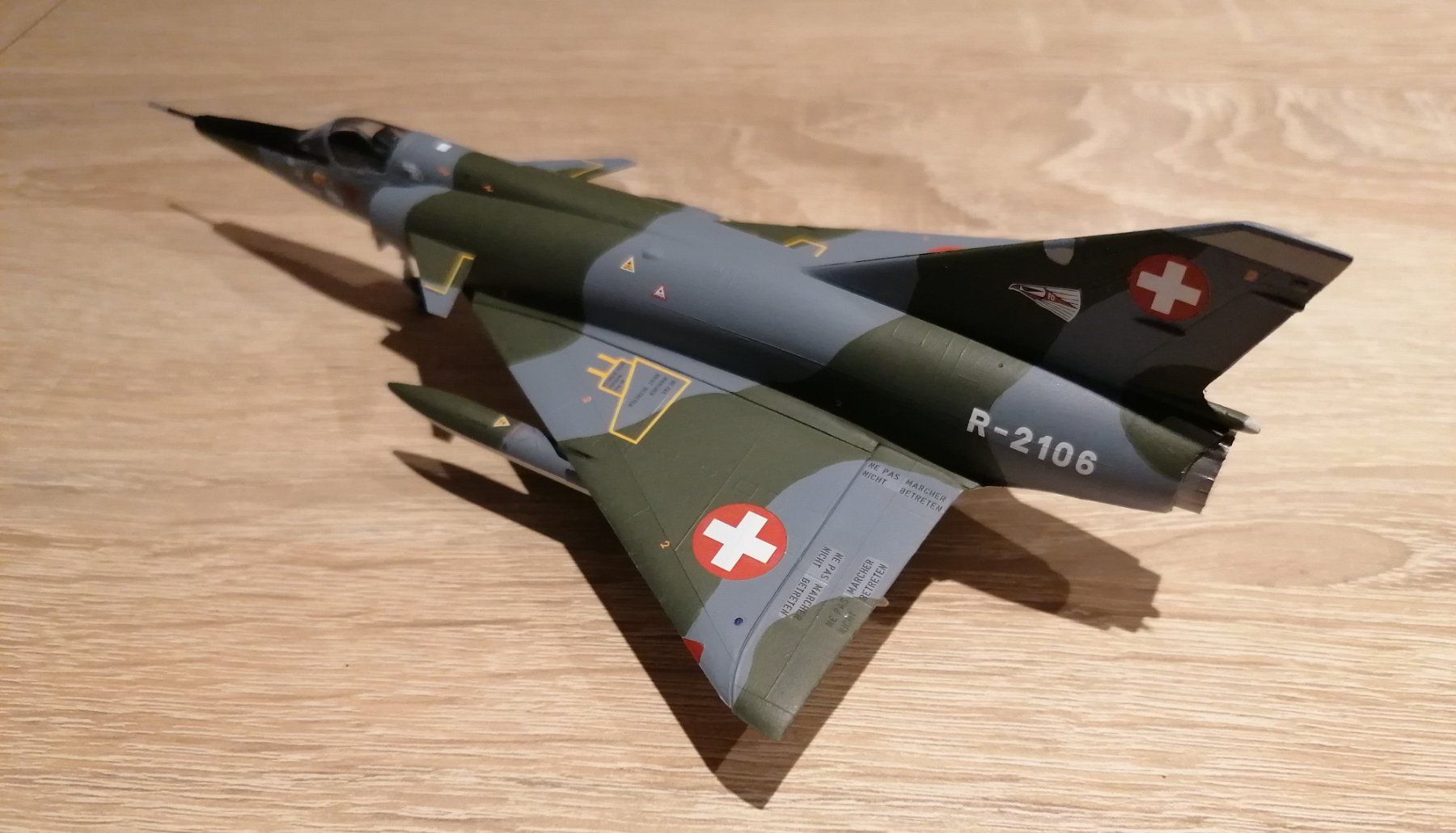 Schweizer Armee Kit di modellismo & Modellini statici: Mirage lll RS  1:48 – Nuovo (secondo la descrizione) da Brunnen venduto da pepone08 2