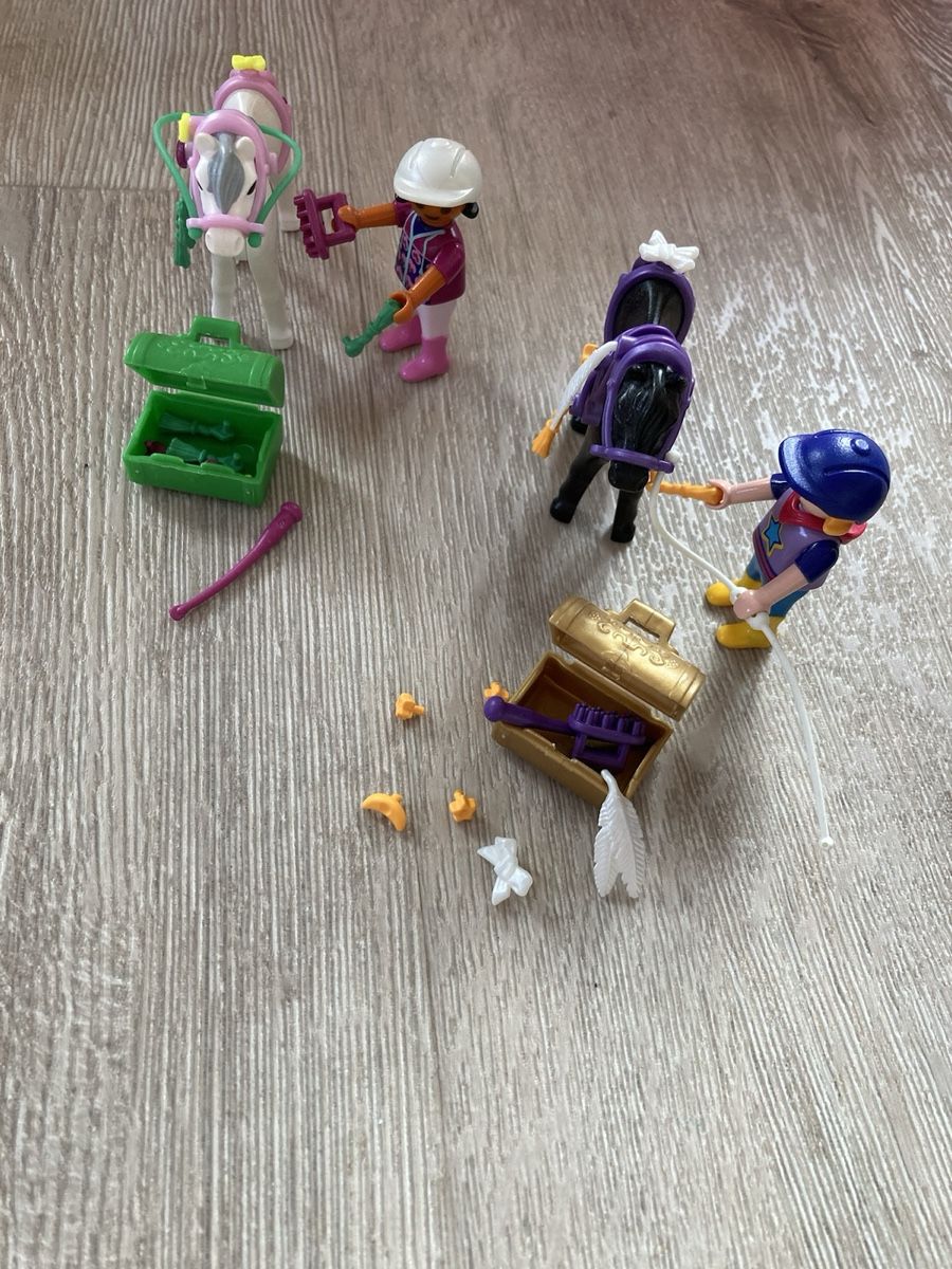 Playmobil Giocattoli: Playmobil Set: Pferdemädchen – Usato da Tenniken venduto da Bombadil8