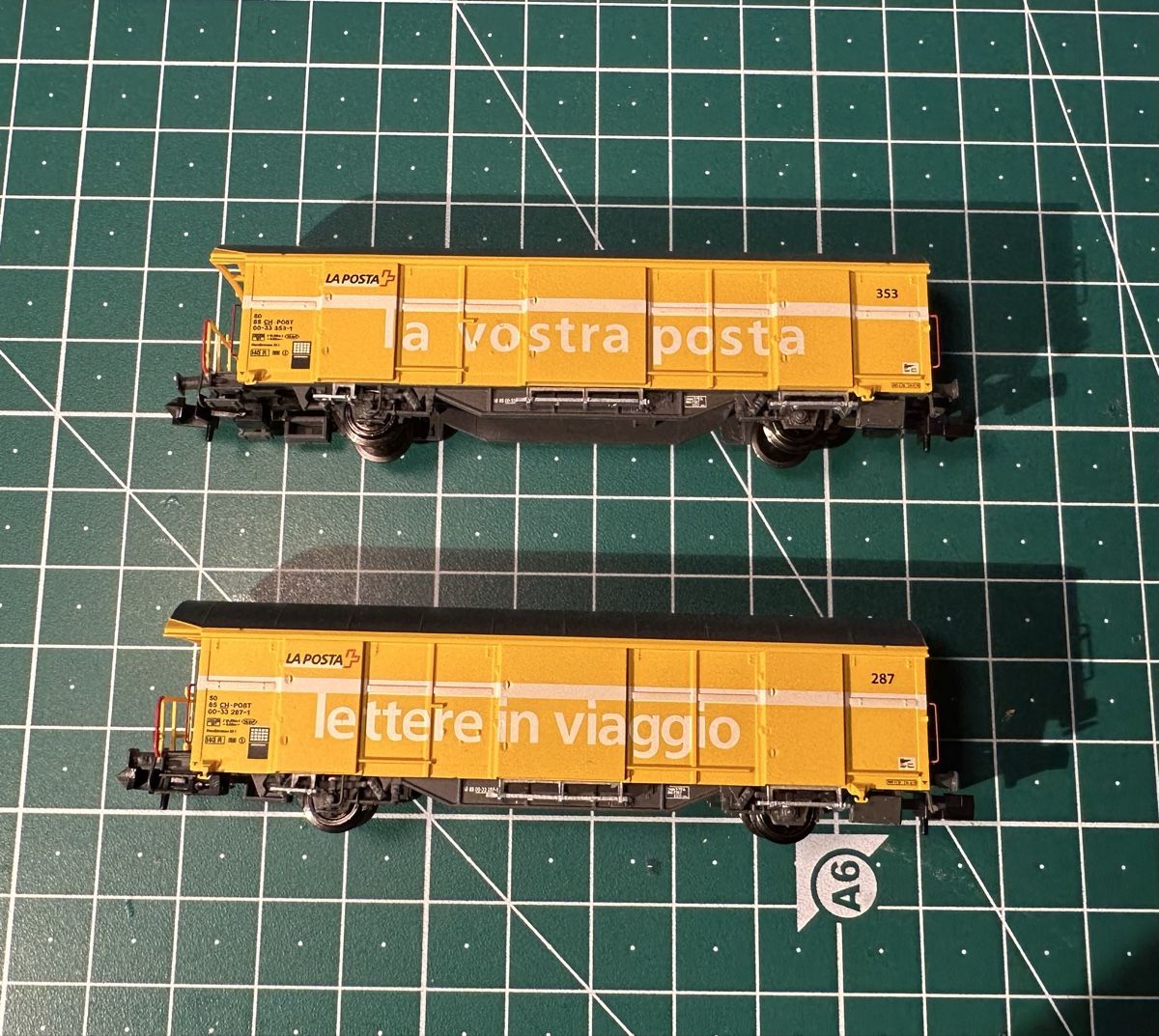 Modellini di ferrovie: Mabar Postwagen SBB Z2 Set Spur N – Usato da Sulgen venduto da Richie777 2