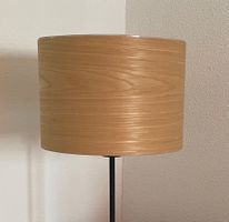 Holzlampenschirm