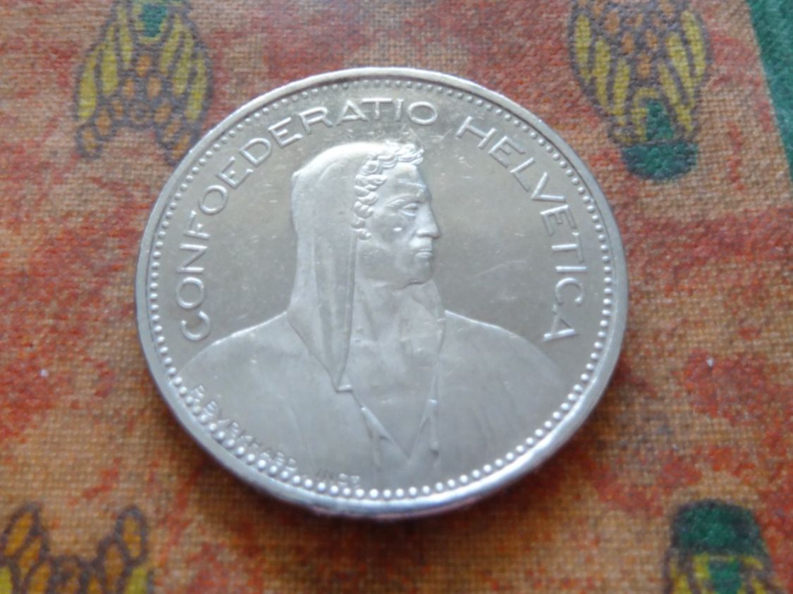 Tutti le monete: 5 Fr. 1986 – Usato da Romanel-sur-Lausanne venduto da Swift13 1