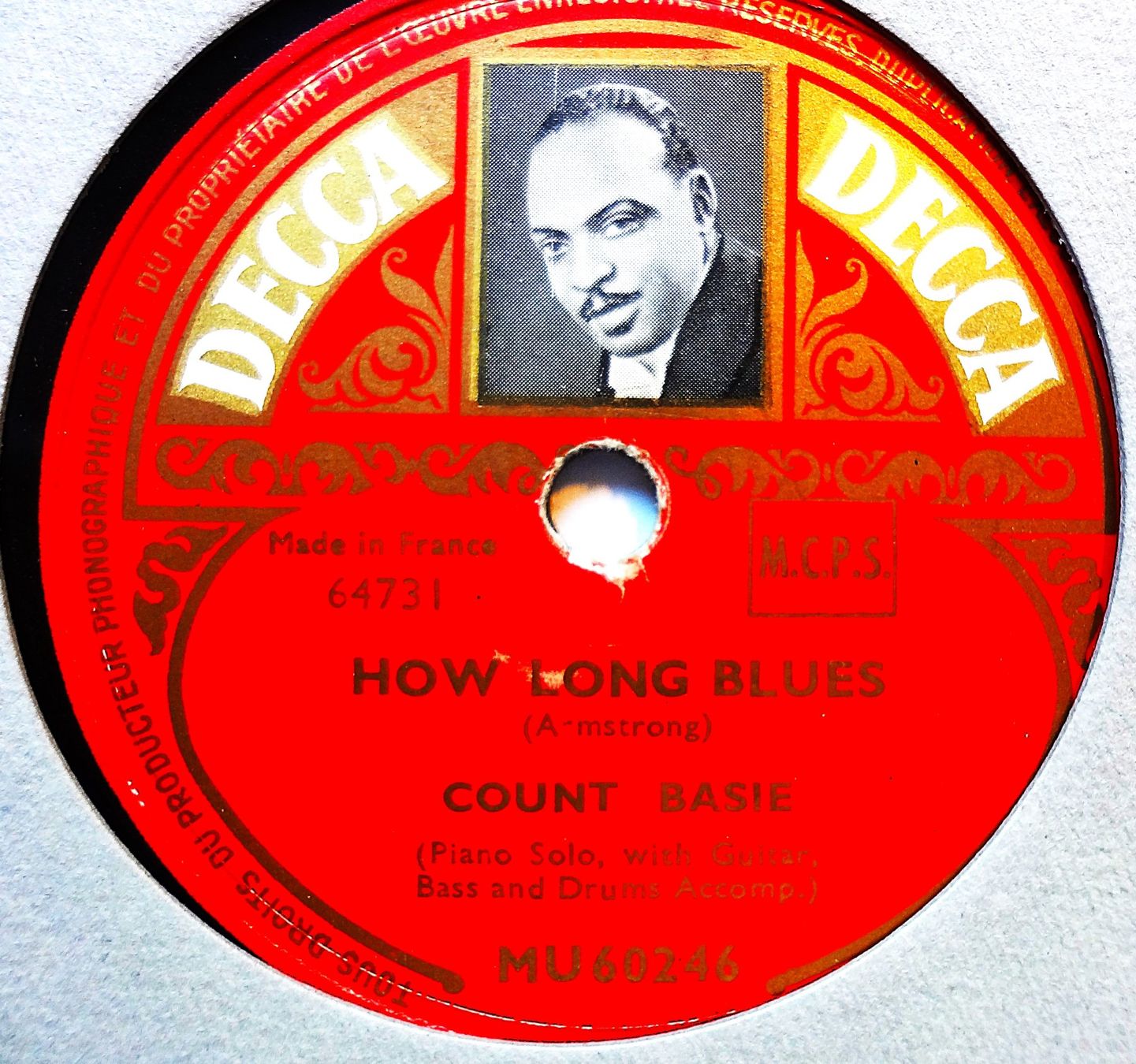 Schallplatten: Count Basie, Sammlung von 18 Jazz Schellackplatten – Gebraucht aus Hemishofen von Phonomandy
