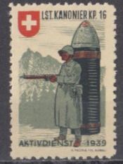 Tutti i francobolli: Artillerie Wi 109 postfrisch – Usato da Bürglen TG venduto da StampGraf